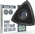 Mini pet hair detailer with packaging labeled 'Maxpower Planet' on a white background
