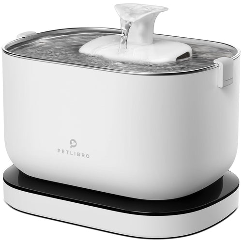 PETLIBRO Cordless Cat Water Fountain - 2.5L Battery Operated Dispenser